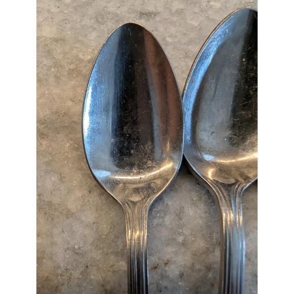 Set Of 4, Vintage Made In Japan Stainless Steel Small Spoons - Picture 3 of 7